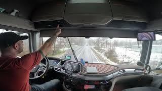 DAF XG+530 Onboard view (HUNGARY Road 81)