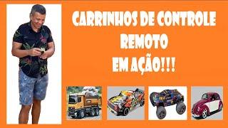 MEUS CARRINHOS DE CONTROLE EM AÇÃO!!!