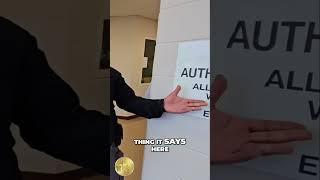 Journalist SHOCKS Officer! No Authorization Needed?!