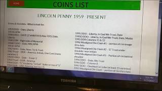 PENNY LIST OF ERRORS NOW LIVE ON JBCOINSINC.COM WEBSITE!!