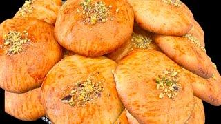 Soft Kulcha Recipe  کلچه نرم ملایم و پفکی هر قدر بماند قاق نمیشه Afghan Kulcha Cookies Recipe