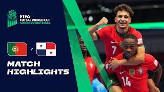 HIGHLIGHTS: Portugal v Panama | FIFA Futsal World Cup Uzbekistan 2024