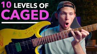 10 Levels of The CAGED System | Fretboard Visualisation 101