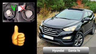 Hyundai Santa fe замена сайлентблока заднего редуктора (заметка)