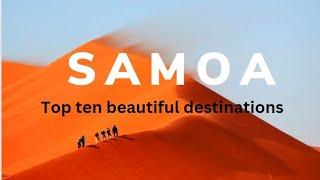 Unveiling the Top 10 Most Beautiful Destinations in Samoa.#youtube #youtubevideo #viral #viralvideo