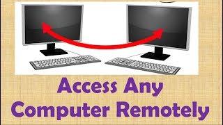 How to Remotely access computer with IP address .