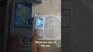 Motorola rokr e1 #smartphone #hpjadul #unboxing #unboxinghp #nostalgia