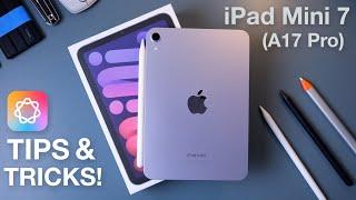 How to use iPad mini 7 + Tips/Tricks!