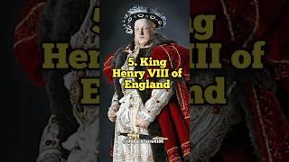 Top 10 Greatest Kings in the World  | Life hack Facts #top10factsshorts #shorts #top10