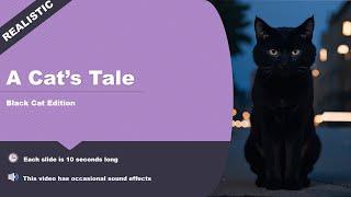 TG/TF Caption - A Cat's Tale (Black Cat Edition)