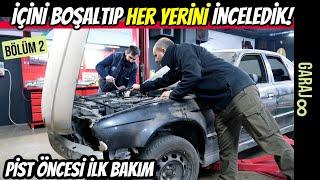 BMW E34 525i Pist Sürüşü Öncesi Bakım Yaptık, Her Yerini İnceledik | Yıllar Sonra İlk Marş | 2.Bölüm