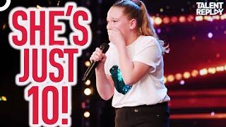 Mind-Blowing Vocals: Giorgia Earns Alesha's GOLDEN BUZZER on BGT!