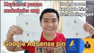 KAYLAN MAKUKUHA ANG GOOGLE ADSENSE PIN | PAANO MAKUHA ANG GOOGLE ADSENSE PIN