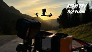 Drone flying in the beautiful Mountains: A Meditative Flight