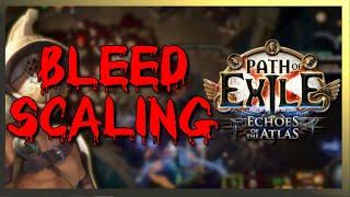 BLEED Damage SCALING - BLEED MECHANICS GUIDE - Path of Exile (PoE 3.13)