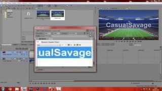 How To: Transparent Text In Sony Vegas Pro 11, 12 & 13