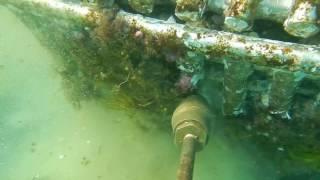 Underwater high pressure water blasting, underwater cleaning