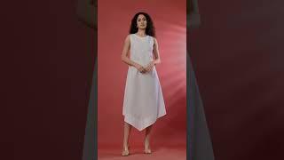 White dress for women in summer