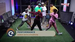 Performance by the team Dance With a Purpose Academy  @DancegodLloyd @q17dynasty  | e-Chat