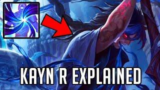 What is Kayn's ultimate lorewise?