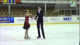 Viktoria KAVALIOVA / Yurii BIELIAIEV SD Volvo Open Cup 2014