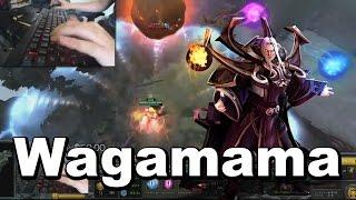 Wagamama Invoker Combo with Keyboard-POV Dota 2