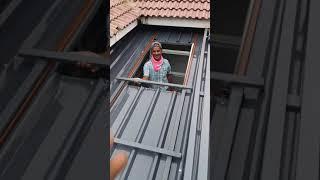 Sliding Door on roof top
