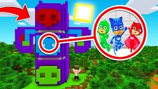 GPLAY ODKRYWA BAZĘ PIDŻAMERSI PJ MASK W MINECRAFT?! GPLAY & LUMI