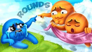 ПЕРВЫЙ РАЗ, КОГДА Я СГОРЕЛ В ROUNDS! УГАРНАЯ БИТВА КОЛОБКОВ #rounds