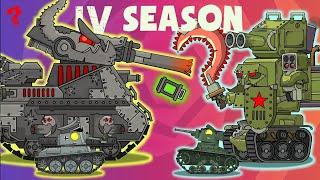 ALL EPISODES ABOUT the Bunker + Leviathan - Cartoons about tanks