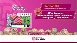 SORTEO ZODÍACO No. 1685: Celebrando el 35 Aniversario del PACMyC