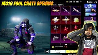  OMG !! THE FOOL JOKER SET & FOOL M416 IS BACK !! M416 FOOL & FOL SET CRATE OPENING IN BGMI