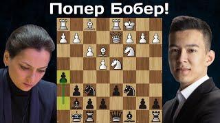 Александра Костенюк - Нодирбек Абдусатторов  Chessable Masters Play In 2023  Шахматы