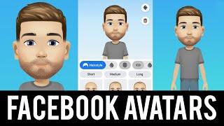 How To Make & Use Facebook Avatars! (NEW Facebook Feature)