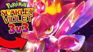 Tera Fire Scizor DESTROYS Stall! │ Pokemon Scarlet and Violet Ranked 3v3