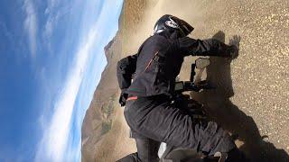 Motorcycle CRASHES, SCARY moments & OUTTAKES of 60.000 kms Itchy Boots