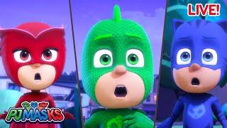  LIVE! PJ Masks Full Episodes  | PJ Masks to save the day! + More superhero cartoons | #live