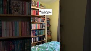 Why I Moved My Bookshelves Out!  #booktube #bookish #readers