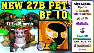 I Got NEW 27b EXCLUSIVE EVENT PET In Arm Wrestling Simulator (Roblox)!