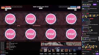 osu! World Cup 2023: (USA) vs (Germany) Losers Finals 2 w/ USA Team Voice