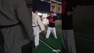 # teacher Vs student fight #karate1 #youtube #martialarts #fight #selfdifence #shortvideo