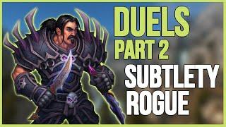 Part 2  SUBTLETY ROGUE PvP DUELS 1V1 - WARMANE 3.3.5 WotLK Classic[Mage,Warlock,Hunter,Shaman] 2021