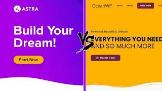 Astra vs OceanWP - Comparing great Woocommerce themes