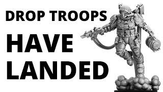 3D Printed Drop Troops Have Landed! Iron Enforcers Channel Army Minis for September