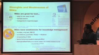 SMWCon Fall 2014, Tutorial 01, Bernhard Krabina, Knowledge Management with Wikis