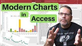 Modern Charts in Access 2019 (and 2016/O365)