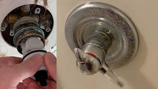 Delta Shower Faucet Cartridge Replacement (1700 Monitor) - Leak Repair