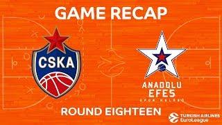 Highlights: CSKA Moscow - Anadolu Efes Istanbul