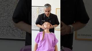TMJ Jaw & Deviated Septum #adjustment #chiropractic #shorts