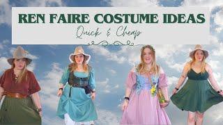 Quick & Simple Ren Faire Costumes | New & Thrifted!